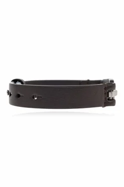 FERRAGAMO BROWN Leather bracelet