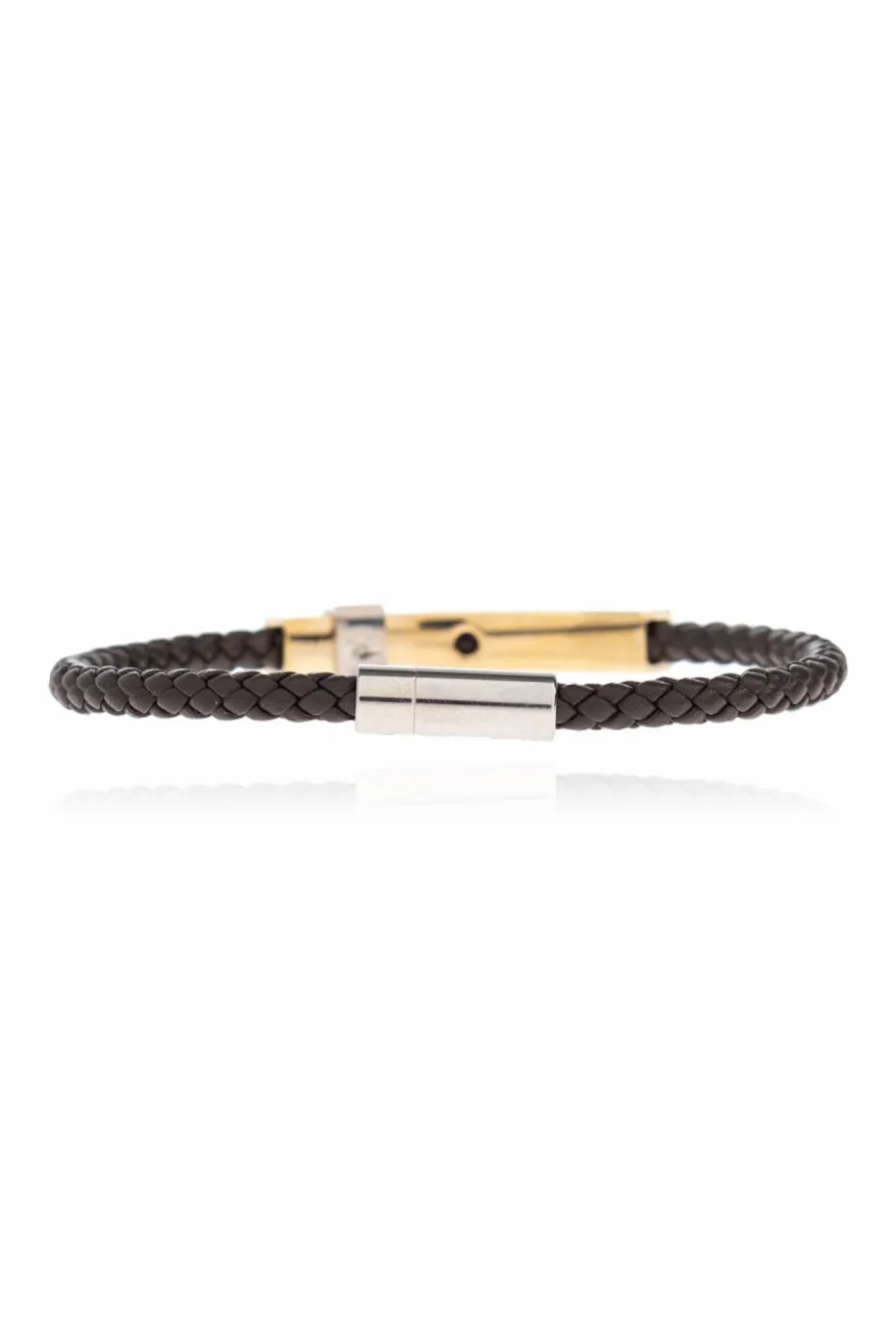 FERRAGAMO BROWN Leather bracelet