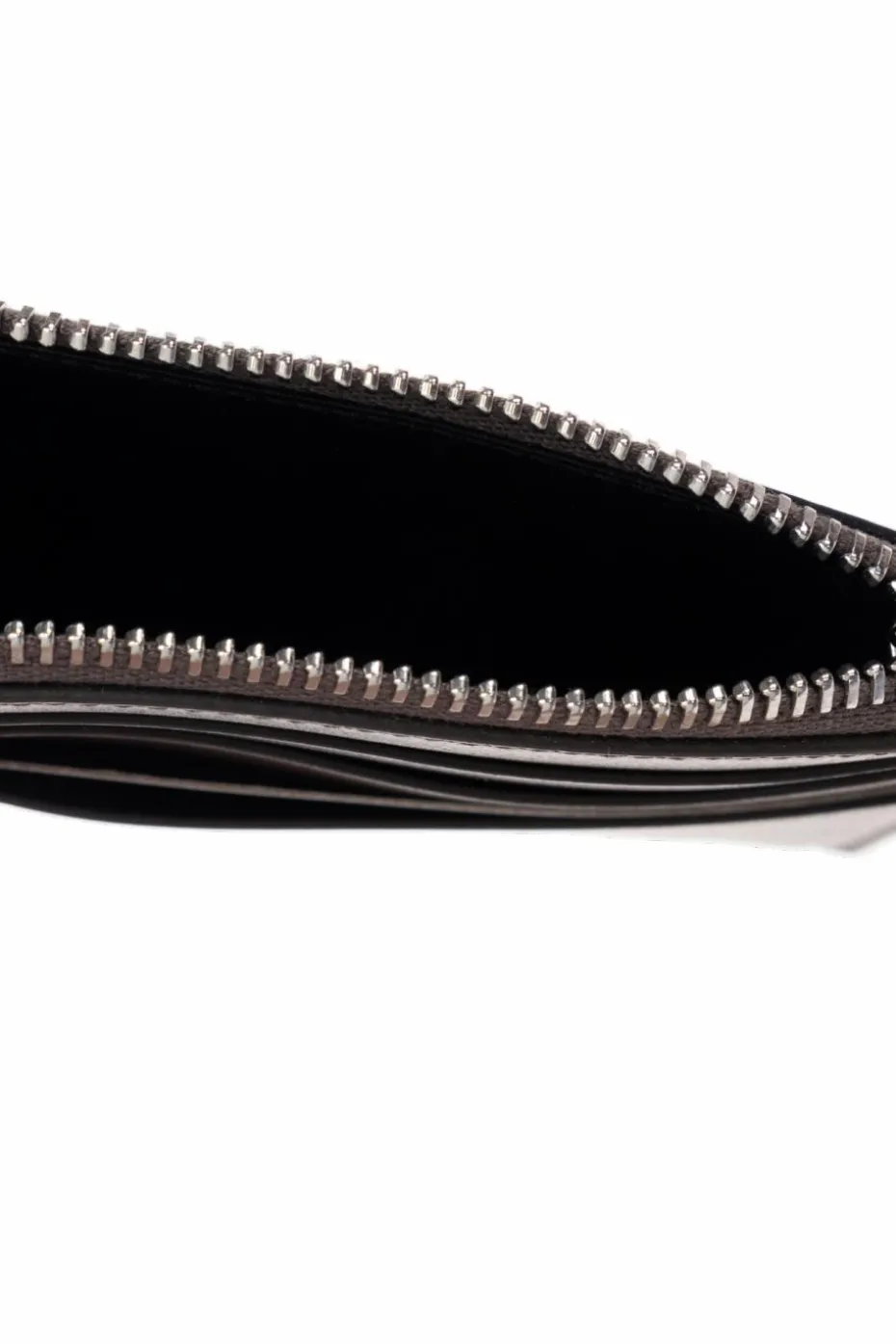 FERRAGAMO BROWN Leather card holder