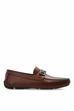 FERRAGAMO BROWN Loafers Parigi New