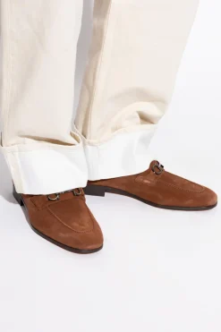 FERRAGAMO BROWN Loafers shoes
