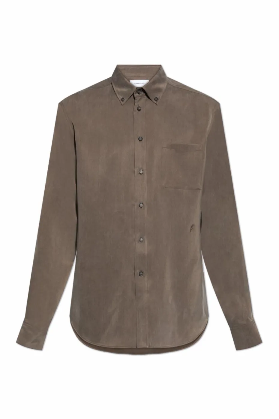 FERRAGAMO BROWN Shirt with pocket