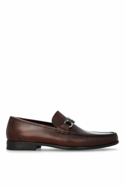 FERRAGAMO BROWN Shoes Grandioso2 type loafers