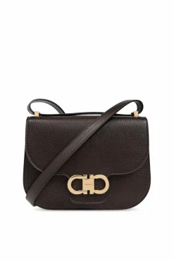 FERRAGAMO BROWN Shoulder bag