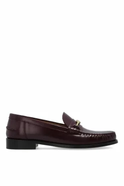 FERRAGAMO BURGUNDY Harry loafers