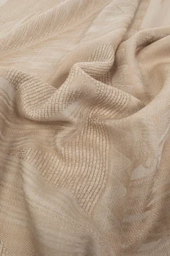 FERRAGAMO cream Scarf with decorative pattern