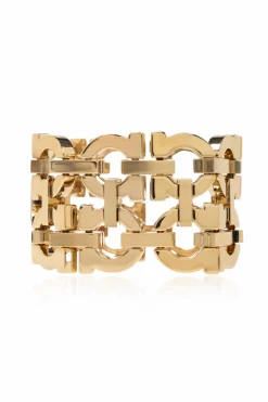 FERRAGAMO GOLD Brass bracelet