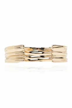FERRAGAMO GOLD Brass bracelet