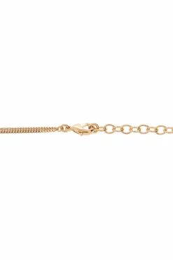 FERRAGAMO GOLD Brass necklace