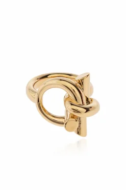 FERRAGAMO GOLD Brass ring