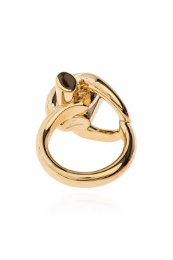 FERRAGAMO GOLD Brass ring