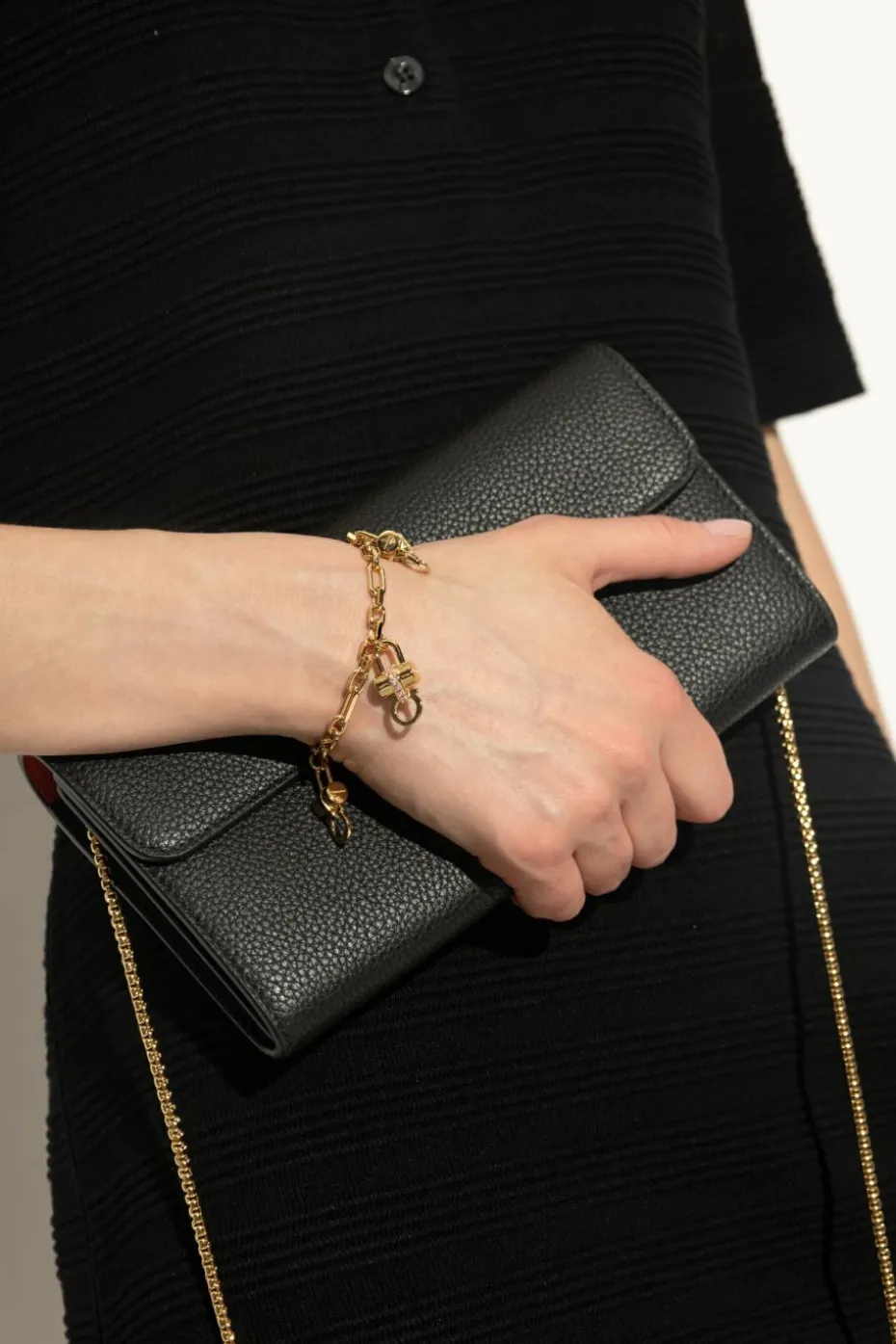 FERRAGAMO GOLD Charm bracelet