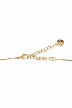 FERRAGAMO GOLD Necklace with a logo-shaped pendant