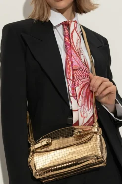 FERRAGAMO GOLD Shoulder bag Hug Small