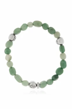 FERRAGAMO GREEN Bracelet with stones