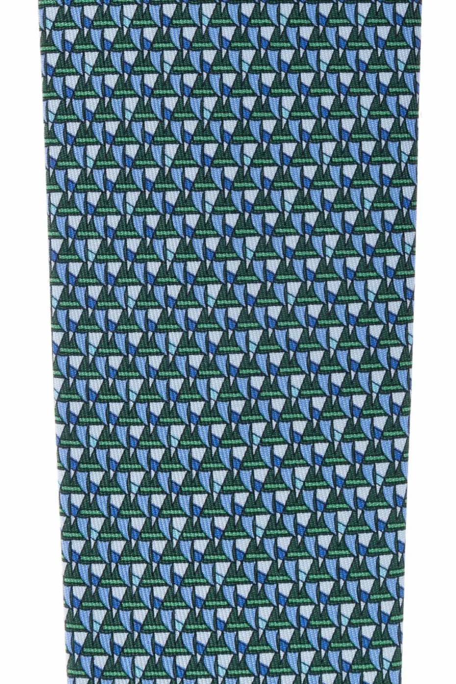 FERRAGAMO GREEN Silk tie