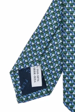 FERRAGAMO GREEN Silk tie