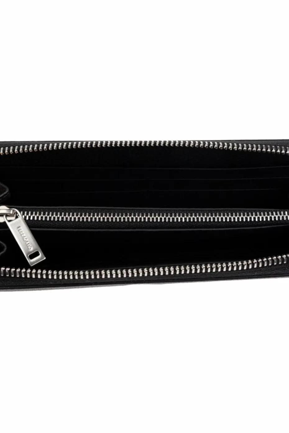 FERRAGAMO GREY Canvas wallet with monogram