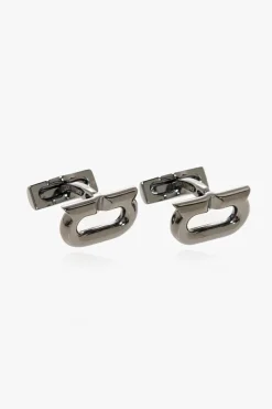 FERRAGAMO GREY Cuff links