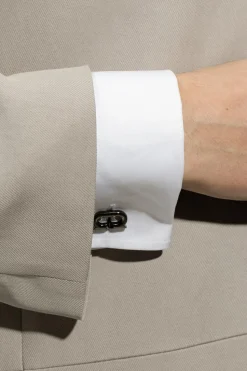 FERRAGAMO GREY Cuff links
