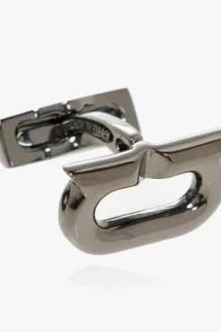 FERRAGAMO GREY Cuff links