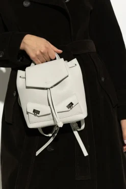 FERRAGAMO GREY Leather backpack