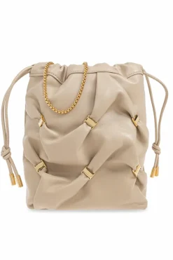 FERRAGAMO GREY Leather shoulder bag