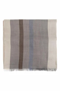 FERRAGAMO GREY Silk scarf