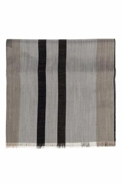 FERRAGAMO GREY Silk scarf by FERRAGAMO