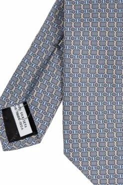 FERRAGAMO GREY Silk tie
