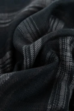 FERRAGAMO GREY Wool scarf