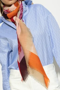 FERRAGAMO MULTICOLOUR Cashmere Scarf