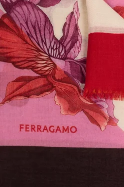 FERRAGAMO MULTICOLOUR Cashmere Scarf