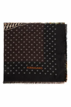 FERRAGAMO MULTICOLOUR Cashmere scarf