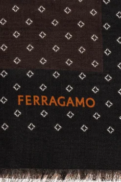 FERRAGAMO MULTICOLOUR Cashmere scarf