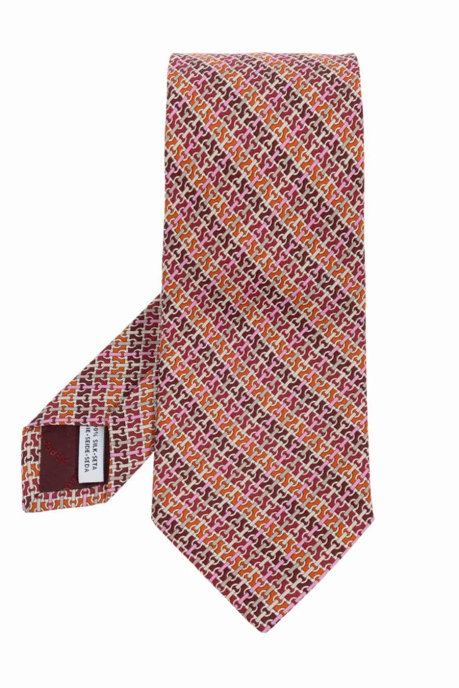 FERRAGAMO MULTICOLOUR Silk tie