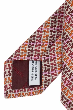 FERRAGAMO MULTICOLOUR Silk tie