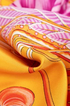 FERRAGAMO MULTICOLOUR Silk scarf