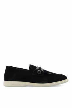 FERRAGAMO NAVY BLUE ‘Drame’ shoes