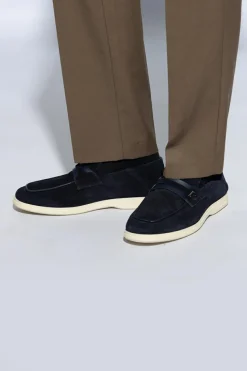 FERRAGAMO NAVY BLUE ‘Drame’ shoes