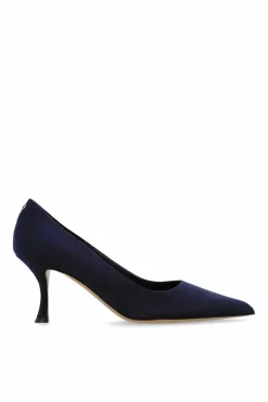 FERRAGAMO NAVY BLUE Heeled shoes 'Elydea'