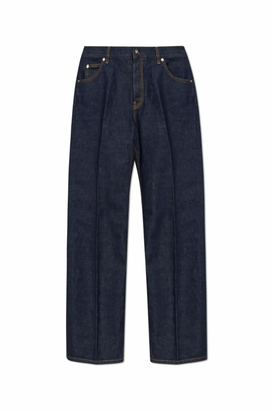 FERRAGAMO NAVY BLUE Jeans with logo
