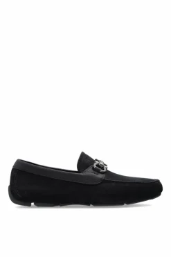 FERRAGAMO NAVY BLUE Parigi New loafers