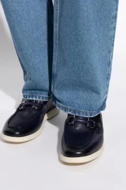 FERRAGAMO NAVY BLUE Shoes Cosimo