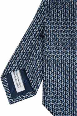 FERRAGAMO NAVY BLUE Silk tie
