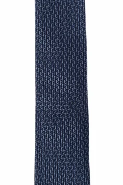 FERRAGAMO NAVY BLUE Silk tie