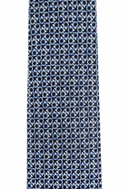 FERRAGAMO NAVY BLUE Silk tie