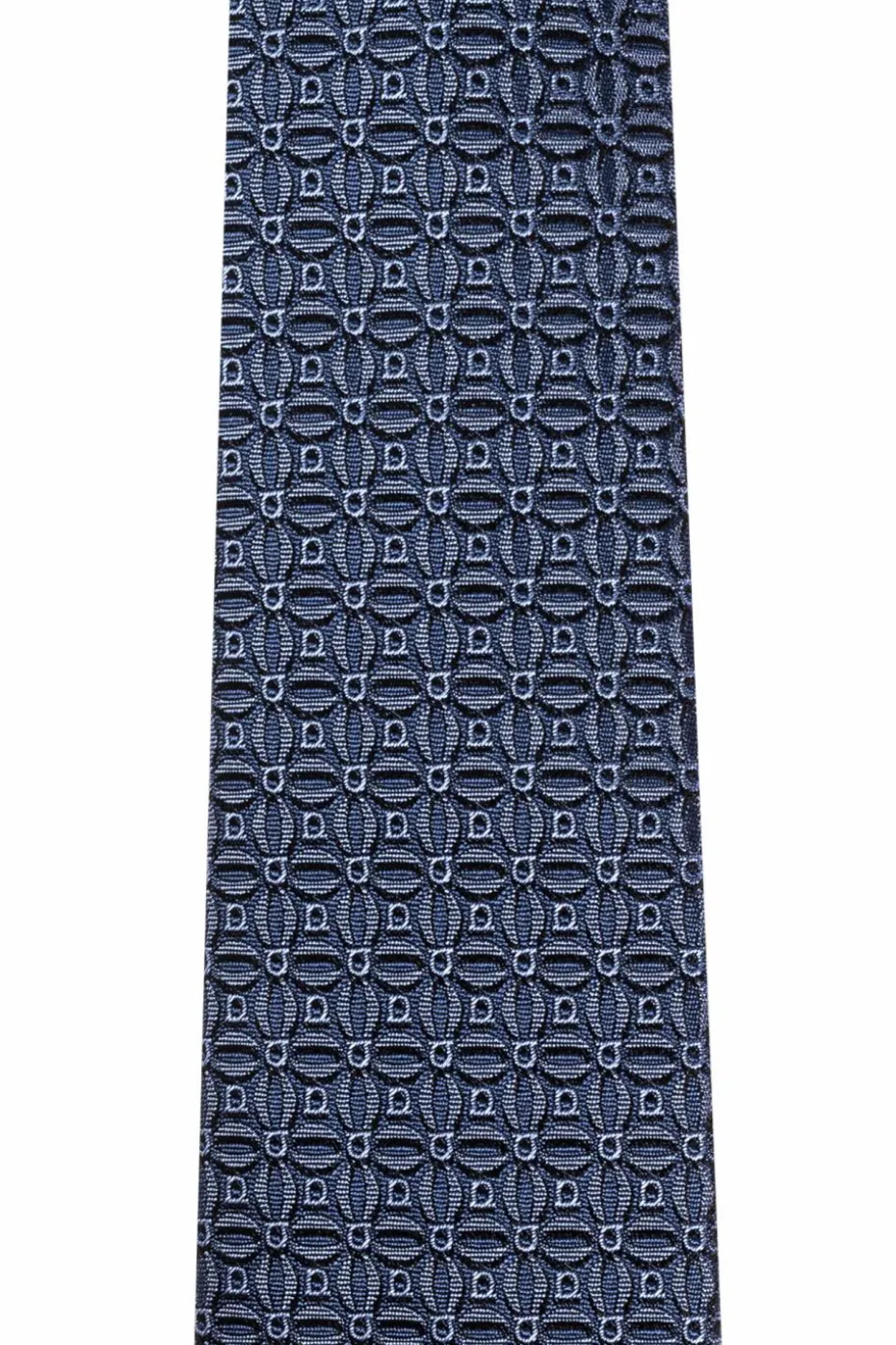 FERRAGAMO NAVY BLUE Silk tie