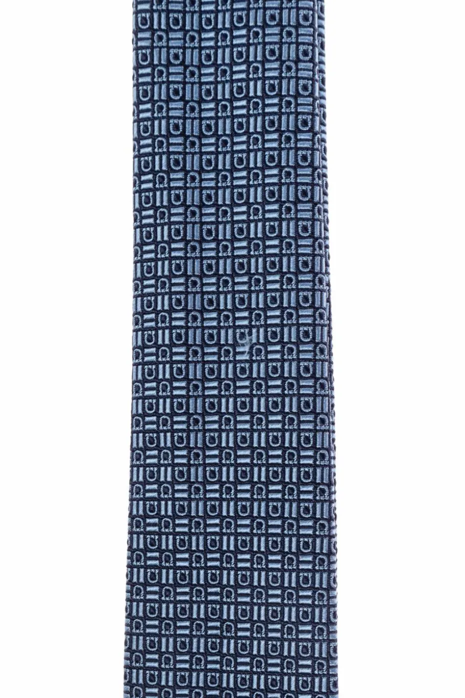 FERRAGAMO NAVY BLUE Silk tie