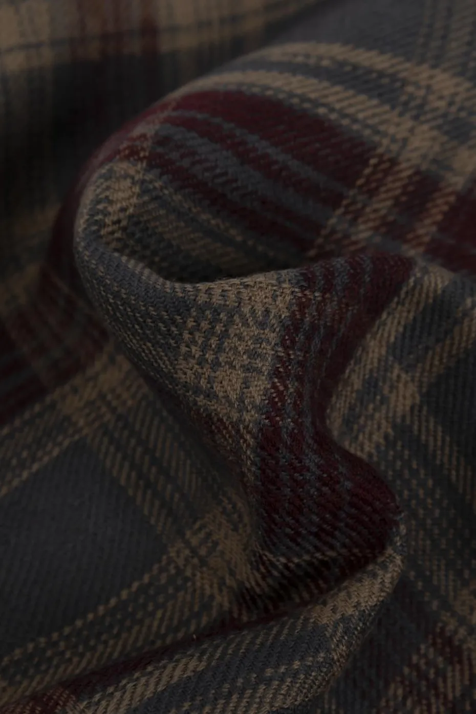 FERRAGAMO NAVY BLUE Wool scarf